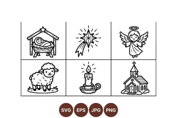 Christmas Nativity SVG Clipart: A Designer's Review