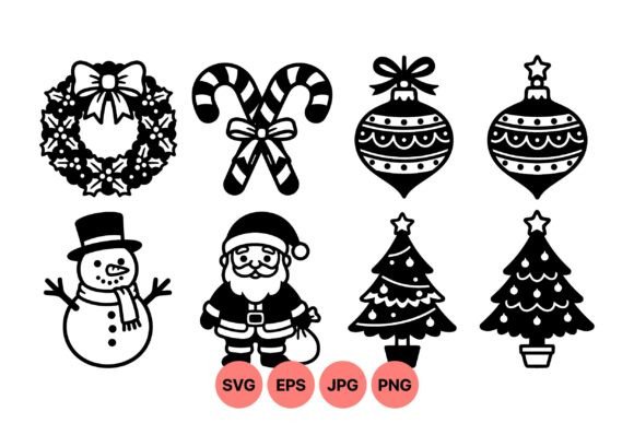 Holiday Christmas SVG Clipart: A Must for Creative Graphics