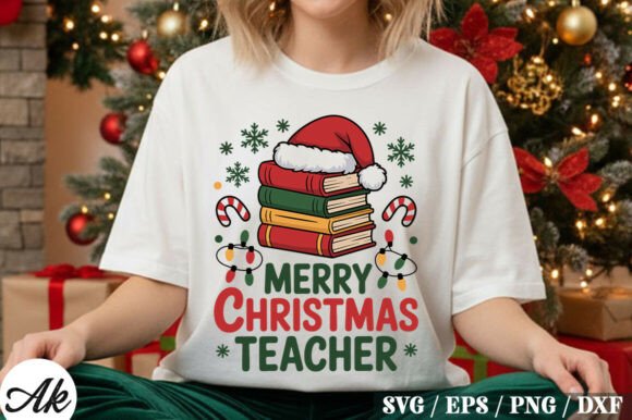 Merry Christmas Teacher SVG Design Review