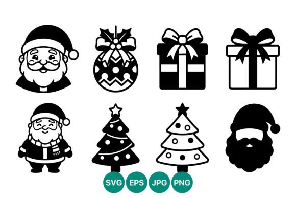 Review: Santa Claus Christmas Icons Set for Embroidery