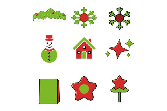 Ultimate Christmas Vector Icon Set for Graphics